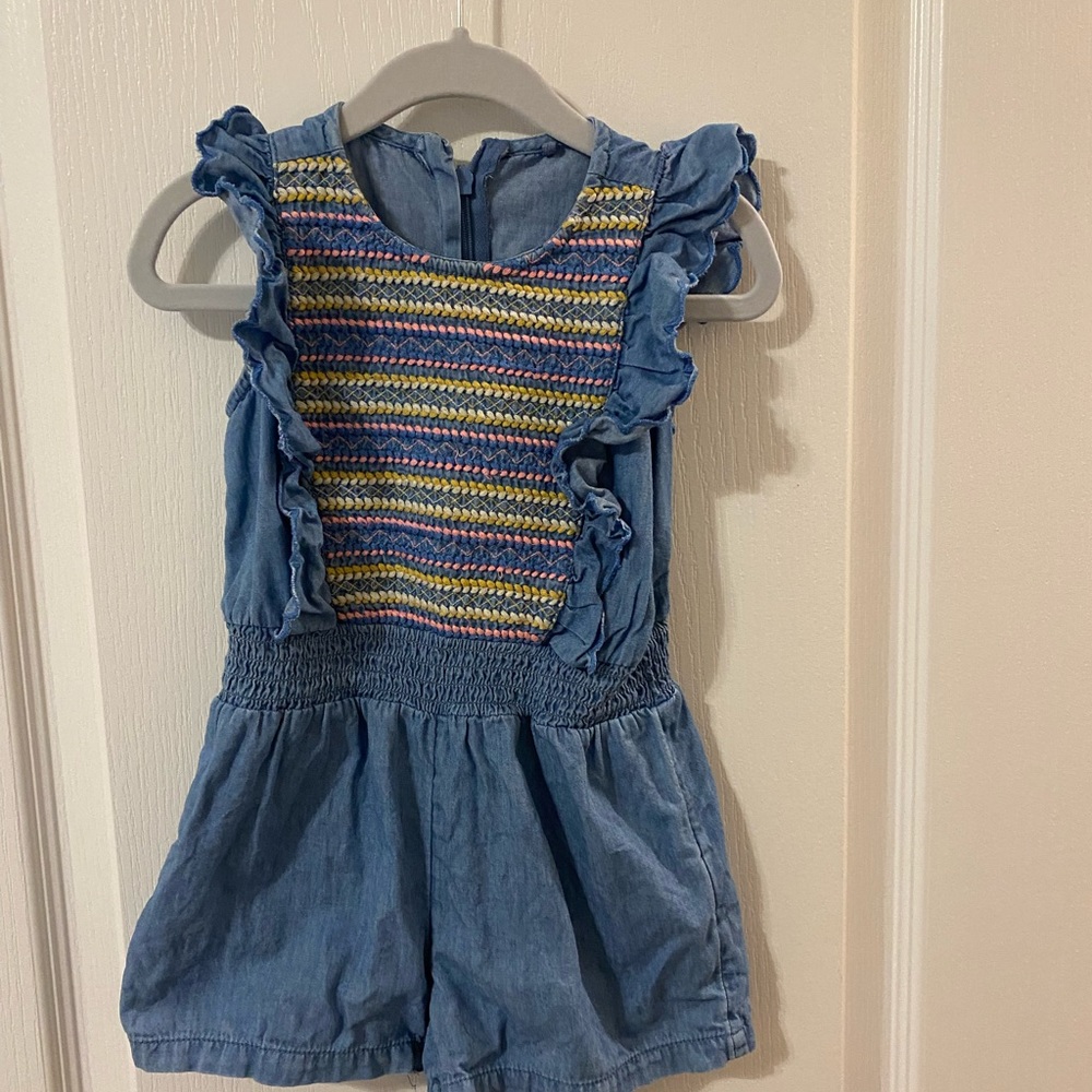 M & S girls romper